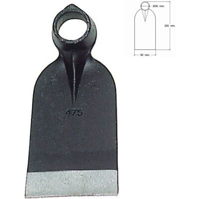 Haste Forjada Wolfpack 207/ 475g - Ferramenta de Jardinagem Durável Haste Forjada Wolfpack 207/ 475g - Ferramenta de Jardinagem Durável