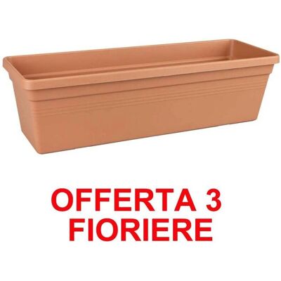 Elho - Green Basics trough 40CM - Mild Terra - Planter Elho - Green Basics trough 40CM - Mild Terra - Planter