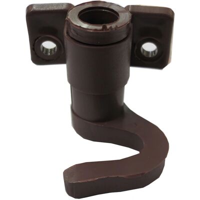 Wolfpack Model 3010200 Kunststof Hardware Haak - Bruin Wolfpack Model 3010200 Kunststof Hardware Haak - Bruin