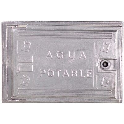 WOLFPACK 04090505 Aluminium Water Meter Deur 300x400 WOLFPACK 04090505 Aluminium Water Meter Deur 300x400