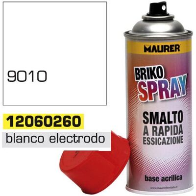 MAURER Sprayfarbe Weiß - Acryl-Email für Geräte & Metall MAURER Sprayfarbe Weiß - Acryl-Email für Geräte & Metall