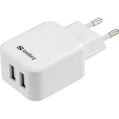 Sandberg 440-57 Dual USB Netzteil - Ladegerät Sandberg 440-57 Dual USB Netzteil - Ladegerät