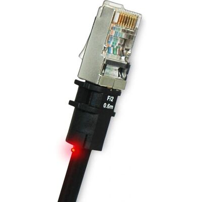 PatchSee F/16 Netzwerkkabel - 4,9 m, Kategorie 5e, FTP, Schwarz PatchSee F/16 Netzwerkkabel - 4,9 m, Kategorie 5e, FTP, Schwarz