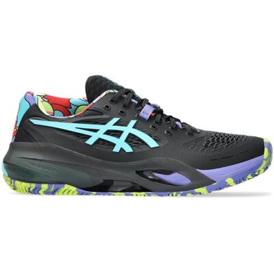 Asics Gel-Resolution X Padel L.E - Zwart/Energy Aqua - 43.5 - Schoen Asics Gel-Resolution X Padel L.E - Zwart/Energy Aqua - 43.5 - Schoen