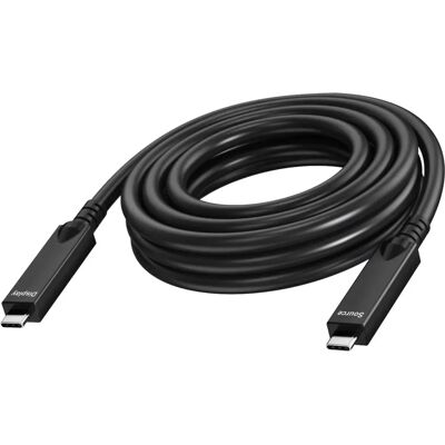 Vision USB-C Kabel 7m USB 3.2 Gen 1 Schwarz - USB Kabel Vision USB-C Kabel 7m USB 3.2 Gen 1 Schwarz - USB Kabel