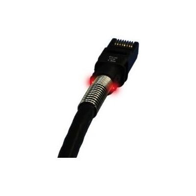 Cavo di rete PatchSee 0,6m Cat6a F/UTP - Nero Cavo di rete PatchSee 0,6m Cat6a F/UTP - Nero