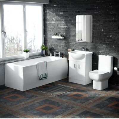 Nes Home - Round Bath - Vanity - Toilet - Bathroom Suite Nes Home - Round Bath - Vanity - Toilet - Bathroom Suite