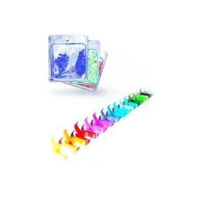 PatchSee Modell - Rote Kabelclips - 50 Stück - Kabelmanagement PatchSee Modell - Rote Kabelclips - 50 Stück - Kabelmanagement