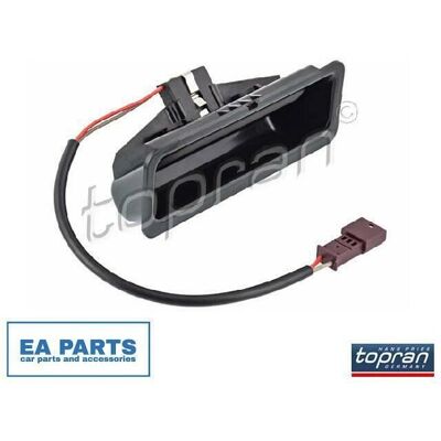 TOPRAN BMW 5 Series Tailgate Lock - External, Micro Switch, Black TOPRAN BMW 5 Series Tailgate Lock - External, Micro Switch, Black