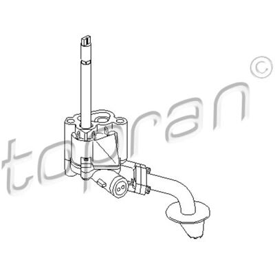 Topran 101 444 Motorölpumpe mit Ansaugrohr - Ölpumpe Topran 101 444 Motorölpumpe mit Ansaugrohr - Ölpumpe