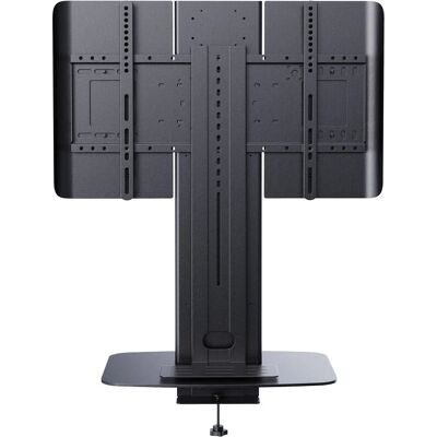 Support de moniteur Vision VFM-DSXP - 65" Bureau Noir - Publicité Support de moniteur Vision VFM-DSXP - 65" Bureau Noir - Publicité