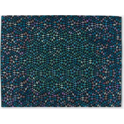 Golran - 1898 Diamond Medallion - Blu - Verde - Carpet Golran - 1898 Diamond Medallion - Blu - Verde - Carpet