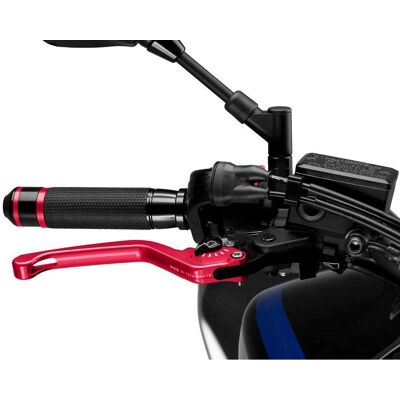 Leva freno lungo PUIG 120RN Rosso/Nero - Pezzo di bicicletta Leva freno lungo PUIG 120RN Rosso/Nero - Pezzo di bicicletta