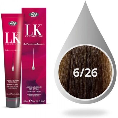 Lisap Lisap LK OPC 6/26 Donker Blond Koper Aschigrijs Haarverf - Haarverf Lisap Lisap LK OPC 6/26 Donker Blond Koper Aschigrijs Haarverf - Haarverf