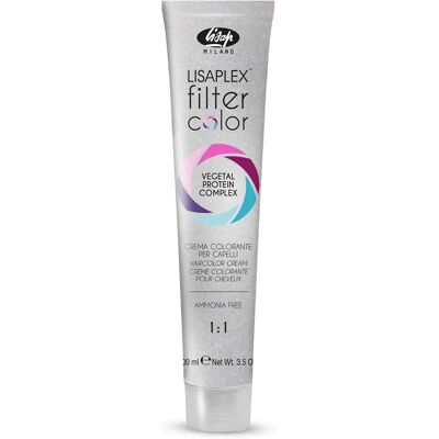 Lisap Lisaplex Filter Metallic Cool Shadow Haarfarbe Creme - 100 ml Lisap Lisaplex Filter Metallic Cool Shadow Haarfarbe Creme - 100 ml