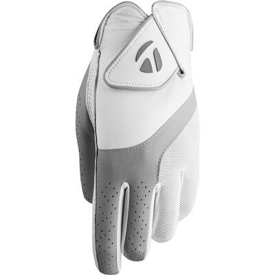 Gant de golf pour dames TaylorMade Kalea - Blanc/Gris - Tout temps - Publicité Gant de golf pour dames TaylorMade Kalea - Blanc/Gris - Tout temps - Publicité