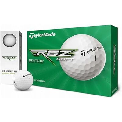 Balles de golf TaylorMade RBZ Soft - 12 pièces - Distance & contrôle - Publicité Balles de golf TaylorMade RBZ Soft - 12 pièces - Distance & contrôle - Publicité
