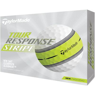 TaylorMade Unisex Tour Response Stripe Balles de golf - Balles de golf - Publicité TaylorMade Unisex Tour Response Stripe Balles de golf - Balles de golf - Publicité