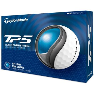TaylorMade TP5 Gul - Golfballer TaylorMade TP5 Gul - Golfballer