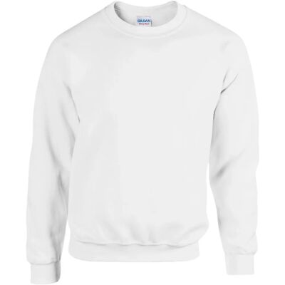 Gildan Heavy Blend Sweatshirt - Weiß - Sweatshirt Gildan Heavy Blend Sweatshirt - Weiß - Sweatshirt