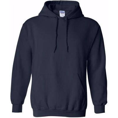 Gildan Navy Heavy Blend Hættetrøje - Hættetrøje Gildan Navy Heavy Blend Hættetrøje - Hættetrøje