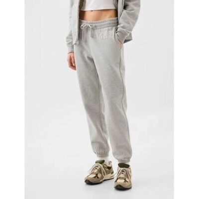 GAP pantalonii trening gri deschis melange - Pantaloni de trening GAP pantalonii trening gri deschis melange - Pantaloni de trening