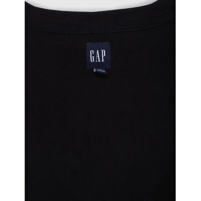 Hanorac crop negru GAP - Îmbrăcăminte casual pentru femei Hanorac crop negru GAP - Îmbrăcăminte casual pentru femei