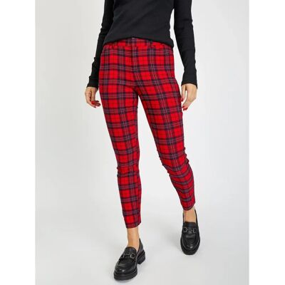 Pantaloni skinny cu carouri bi-elastici GAP - Femei Pantaloni skinny cu carouri bi-elastici GAP - Femei