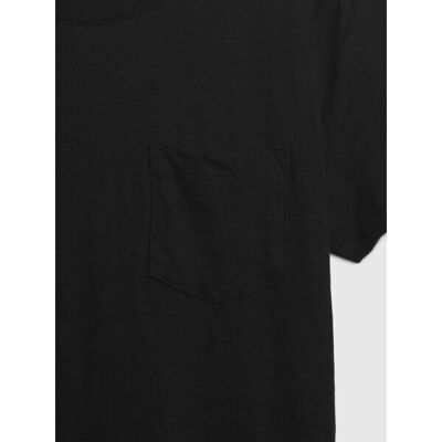 T-shirt enfant en coton biologique GAP - Noir - Taille 128/134 - Fille T-shirt enfant en coton biologique GAP - Noir - Taille 128/134 - Fille