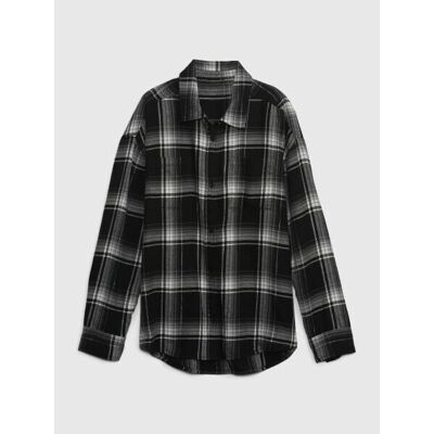 GAP M Fekete gyerek flanel ing GAP M Fekete gyerek flanel ing