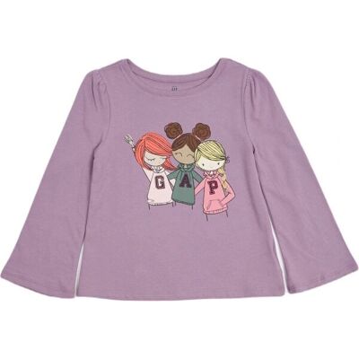 Tricou pentru copii GAP fucsia cu imprimeu - 4 ani - Tricou Tricou pentru copii GAP fucsia cu imprimeu - 4 ani - Tricou
