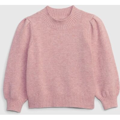 GAP Pulover tricotat roz pentru copii - Pulover GAP Pulover tricotat roz pentru copii - Pulover