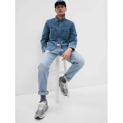 Jeans bărbat de croială dreaptă GAP - 29X30 Jeans bărbat de croială dreaptă GAP - 29X30