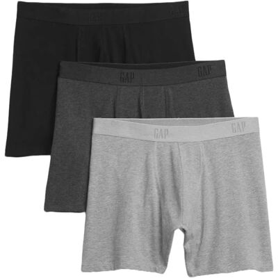 GAP Boxer Briefs 3-Pack Noir Multi L - Publicité GAP Boxer Briefs 3-Pack Noir Multi L - Publicité