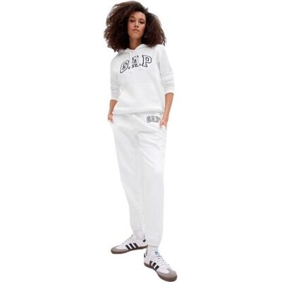 Pantaloni sportivi GAP Logo Jogger - Alb Optic - Pantaloni Pantaloni sportivi GAP Logo Jogger - Alb Optic - Pantaloni