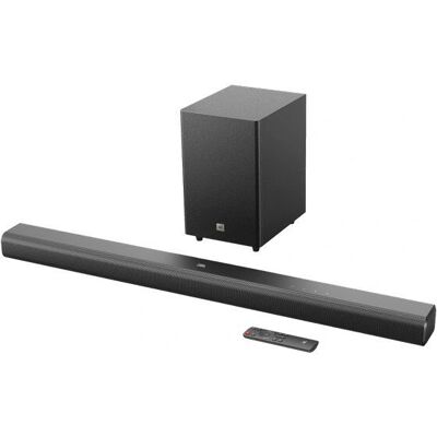 JBL Fekete Cinema SB550 3.1 csatorna 250W hangfal szett vezeték nélküli mélysugárzóval - Hangszóró JBL Fekete Cinema SB550 3.1 csatorna 250W hangfal szett vezeték nélküli mélysugárzóval - Hangszóró