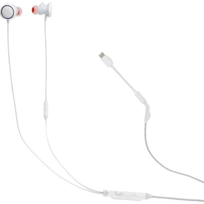 JBL Quantum 50C Biały - Słuchawki do uszu JBL Quantum 50C Biały - Słuchawki do uszu