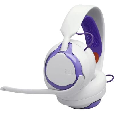 Căști de gaming cu fir JBL Quantum 250 - Over-ear, mov și alb Căști de gaming cu fir JBL Quantum 250 - Over-ear, mov și alb