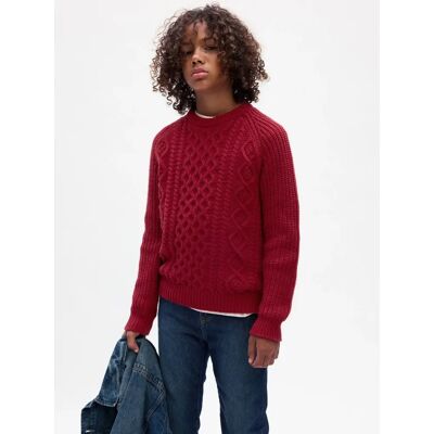 GAP Culoare Roșie Pulover Tricotat - Pulover GAP Culoare Roșie Pulover Tricotat - Pulover
