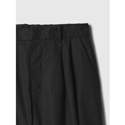 GAP 22 XL Pantaloni scurți din in negru - Shorts GAP 22 XL Pantaloni scurți din in negru - Shorts