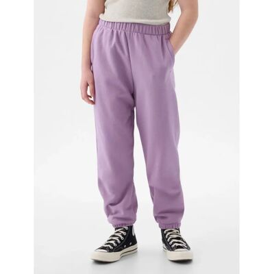 Pantaloni de trening GAP Fuchsia pentru fete - Pantaloni casual pentru copii Pantaloni de trening GAP Fuchsia pentru fete - Pantaloni casual pentru copii