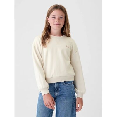 Mikina GAP Kids s logem - Dívky Biela S - Mikina Mikina GAP Kids s logem - Dívky Biela S - Mikina