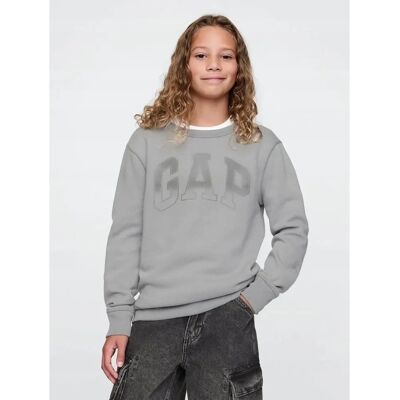 Bluza GAP Kids z Logo - Chłopcy Szary M - Bluza Bluza GAP Kids z Logo - Chłopcy Szary M - Bluza
