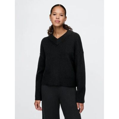 Pulover oversize GAP CashSoft - Negru XXL Femeie Pulover oversize GAP CashSoft - Negru XXL Femeie