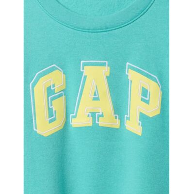 GAP Dziecięca Oversize Bluza - Turkusowa - Bluza GAP Dziecięca Oversize Bluza - Turkusowa - Bluza