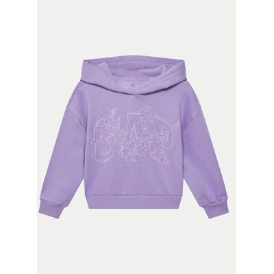 Gap Fialová L Bluza z kapturem dla dzieci Gap Fialová L Bluza z kapturem dla dzieci