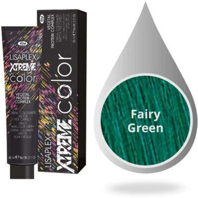 Lisaplex Xtreme Color Fairy Green 60ml - Haarfarbe Lisaplex Xtreme Color Fairy Green 60ml - Haarfarbe