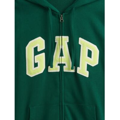 Hanorac GAP XS Verde din French Terry - Hanorac Hanorac GAP XS Verde din French Terry - Hanorac