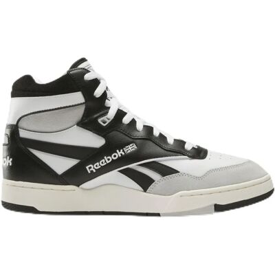 Reebok Classic BB 4000 II MID - Pelle, Nero-Bianco Sneakers Reebok Classic BB 4000 II MID - Pelle, Nero-Bianco Sneakers