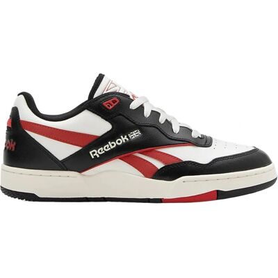 Baskets Reebok BB 4000 II - Baskets - Cuir naturel - Noir-Blanc Baskets Reebok BB 4000 II - Baskets - Cuir naturel - Noir-Blanc